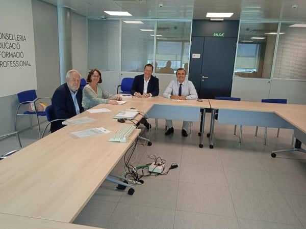 Escuela de Todos se reúne con el Consejero de Educación balear