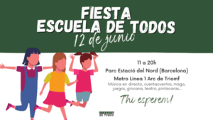 fiesta de escuela de todos