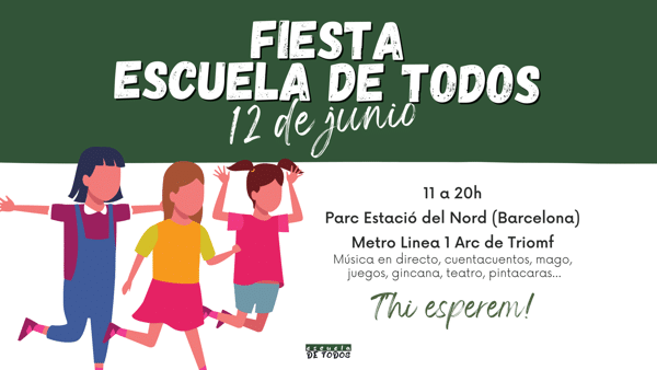 fiesta de escuela de todos