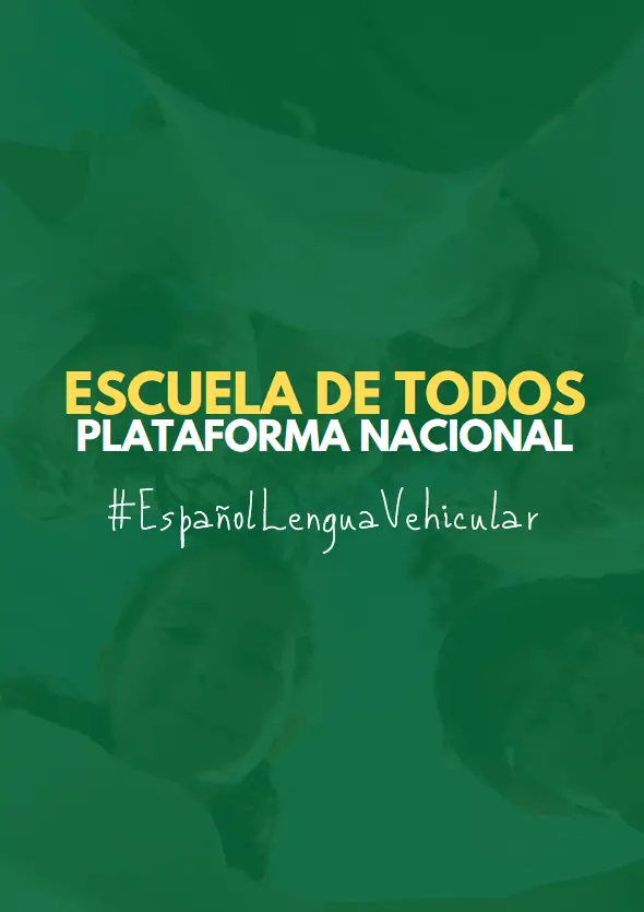 Carátula del dossier de presentación de Escuela de Todos como plataforma nacional