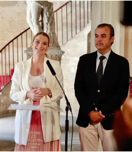 Marga Prohens y Antoni Vera Alemany