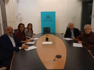 Reunión de Escuela de Todos Baleares con Vox